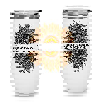 Best Sister Ever Sunflower Sister Mothers Day Gifts Wine Tumbler - Thegiftio