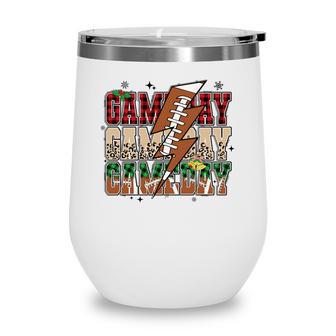 Christmas Football Game Day V2 Wine Tumbler - Thegiftio UK