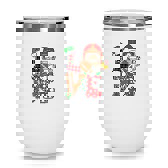Christmas Football Love V2 Wine Tumbler - Thegiftio UK