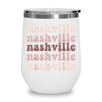 Cute Boho Aesthetic Southern Cowgirl Country Music Howdy Wine Tumbler - Thegiftio UK