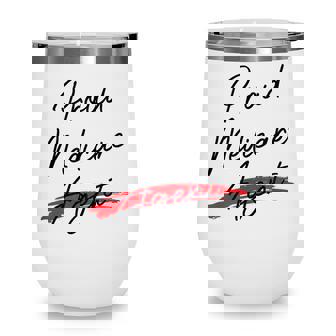 Cute Script Medicare Insurance Agent Idea For Men & Women Wine Tumbler - Thegiftio