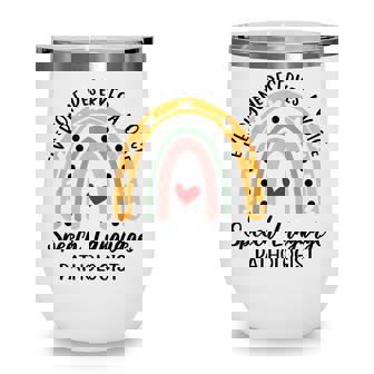 Everyone Deserves A Voice Speech Language Pathologist V2 Wine Tumbler - Thegiftio UK