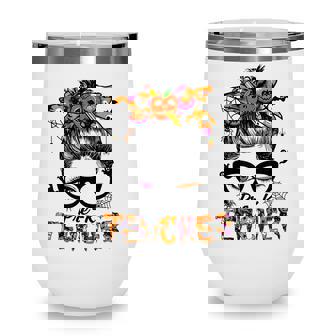 Halloween Pre-K Teacher Life -Cool Witch Wine Tumbler | Seseable CA