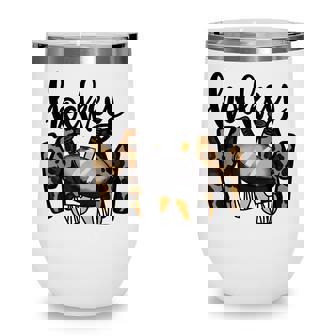 Hockey Mom Leopard V2 Wine Tumbler - Thegiftio UK