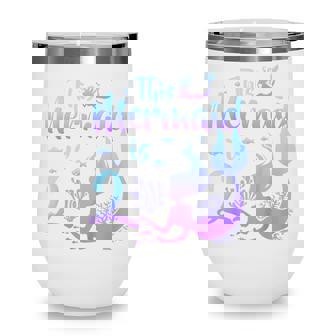 Kids 2 Year Old Gift This Mermaid Is 2Nd Birthday Girl Daughter Wine Tumbler - Thegiftio