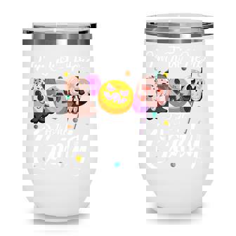 Kids Im Just Here For The Candy Halloween Cute Lollipop Sweets Wine Tumbler - Thegiftio