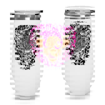 Leopard Pink Highland Cow Sunglasses Bandana Western Heifer Wine Tumbler - Thegiftio