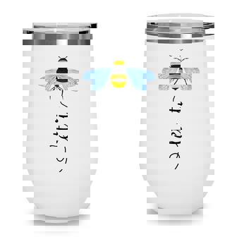 Let It Bee Art Bee Whisperer Wine Tumbler - Thegiftio UK