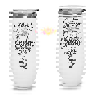 Mothers Day First Time Grandma Top Soon To Be Grandma 2022 Wine Tumbler - Thegiftio