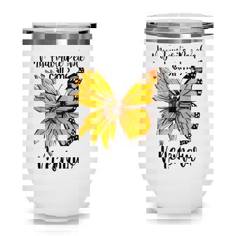 My Favorite People Call Me Meemaw Mothers Day Gifts Wine Tumbler - Thegiftio UK