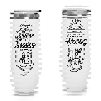 My Lifes A Mess But My Plants Are Thriving Garden Flower Wine Tumbler - Thegiftio