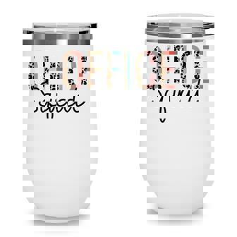 Office Squad Administrative Assistant School Front Office Wine Tumbler - Thegiftio
