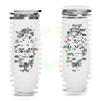 Promoted To Big Sister I Am Going To Be A Big Sister 2022 Wine Tumbler - Thegiftio UK