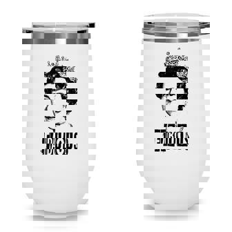 Queen Elizabeth T - Fabulous Queen T Men Women Wine Tumbler - Thegiftio UK