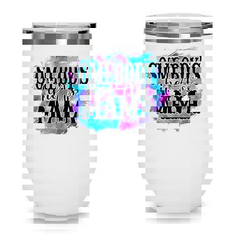 Somebodys Fine Ass Baby Mama Funny Mom Saying Cute Mom  Wine Tumbler