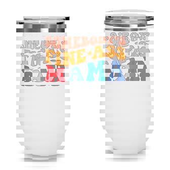 Somebodys Fine Ass Mama Funny Saying Milf Hot Mommy - Back Wine Tumbler - Thegiftio