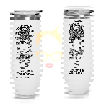 Womens Born In July Birthday Gift Leopard July Girl Wine Tumbler - Thegiftio