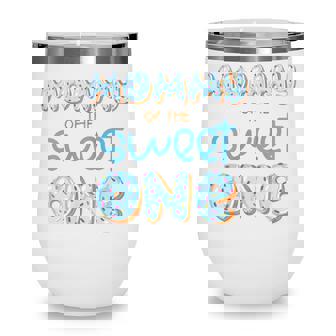 Womens Mommy Of The Sweet One Donut Boy 1St Birthday Party Mama Mom Wine Tumbler - Thegiftio UK