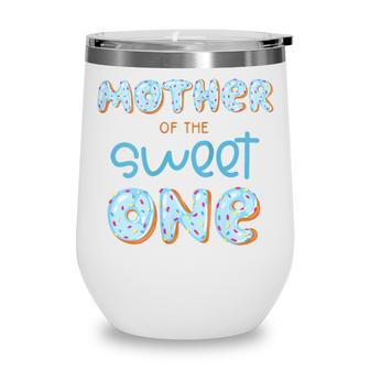 Womens Mother Of The Sweet One Donut Boy 1St Birthday Party Mommy Wine Tumbler - Thegiftio UK