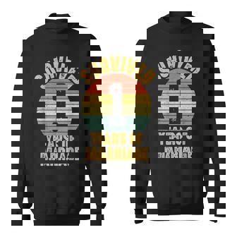 1 Year Marriage First Wedding Anniversary Couple Matching Sweatshirt - Thegiftio UK