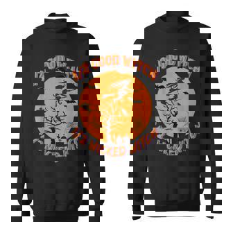 12 Good Witch 12 Wicked Witch Cute Halloween Costume Sweatshirt | Seseable FR