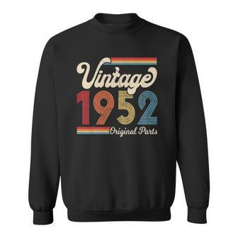1952 Vintage 1952 Birthday Gift Men Women Born Made 1952 Sweatshirt | Mazezy