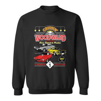 2021 Cruising Woodward Ave Car Cruise Tshirt Sweatshirt - Monsterry CA