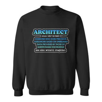 Architect Designer Draw Design Structure Planner Architect Cute Gift Graphic Design Printed Casual Daily Basic Sweatshirt