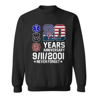 20Th Anniversary 9112001 Never Forget 911 Sweatshirt - Thegiftio UK