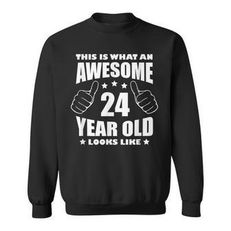 24Th Birthday Awesome Gift For Her 24 Year Old Daughter 1997 Sweatshirt - Seseable