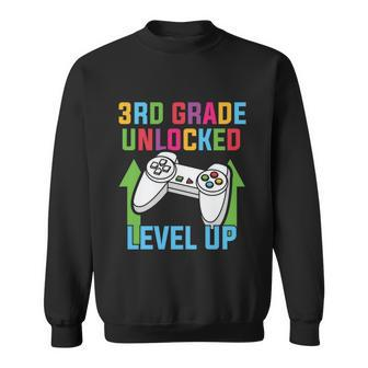 3Rd Grade Unlocked Level Up Back To School First Day Of School Sweatshirt - Monsterry AU
