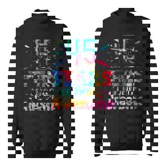 45 Years Of Being Awesome Tie Dye 45 Years Old 45Th Birthday Sweatshirt - Seseable