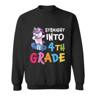 4Th Grade Unicorn Back To School First Day Of School Sweatshirt - Monsterry