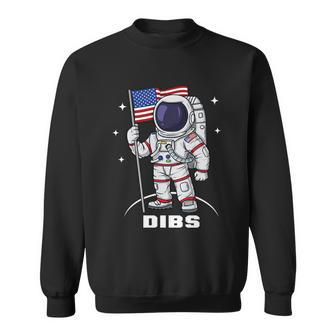 4Th Of July Astronaut Usa American Flag Funny Patriotic Sweatshirt - Monsterry DE