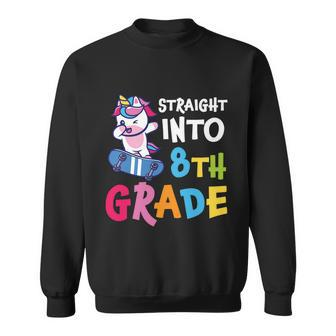 8Th Grade Unicorn Back To First Day Of School Sweatshirt - Monsterry