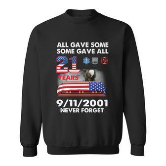 9 11 Never Forget 9 11 Never Forget All Gave Some Some Gave All 20 Years Sweatshirt - Thegiftio UK
