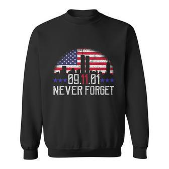 9 11 Never Forget 9 11 Tshirt9 11 Never Forget Shirt Patriot Day Graphic Design Printed Casual Daily Basic Sweatshirt - Thegiftio UK