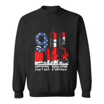 911 Never Forget Patriot Day Gift Graphic Design Printed Casual Daily Basic Sweatshirt - Thegiftio UK