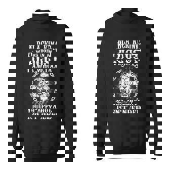 A Black King Was Born In August Birthday Lion Sweatshirt - Thegiftio UK