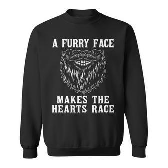 A Furry Face Sweatshirt - Seseable
