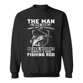 A Good Fishing Rod Sweatshirt - Seseable
