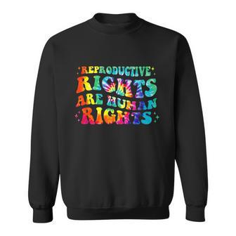 Aesthetic Reproductive Rights Are Human Rights Feminist Sweatshirt - Monsterry CA