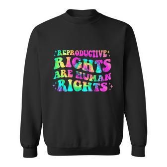 Aesthetic Reproductive Rights Are Human Rights Feminist V4 Sweatshirt - Monsterry