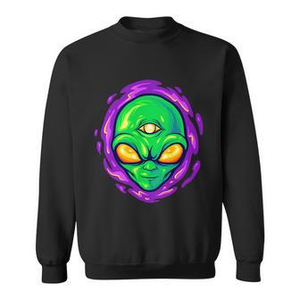 Alien Head Mascot Monster Tshirt Sweatshirt - Monsterry UK