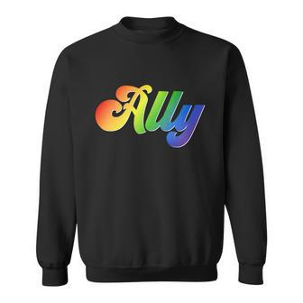 Ally Lgbt Support Tshirt Sweatshirt - Monsterry