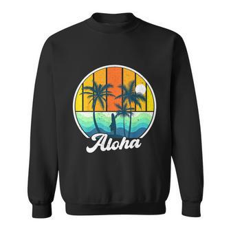 Aloha Hawaii Hawaiian Shirts For Boys Girls Palm Tree Surf Graphic Design Printed Casual Daily Basic Sweatshirt - Thegiftio UK