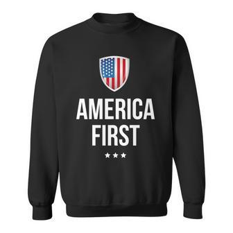 America First V3 Sweatshirt - Thegiftio UK