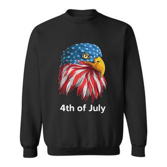 American Bald Eagle Mullet 4Th Of July Funny Usa Patriotic Gift Sweatshirt - Monsterry DE