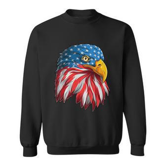 American Bald Eagle Mullet 4Th Of July Funny Usa Patriotic Gift V2 Sweatshirt - Monsterry AU