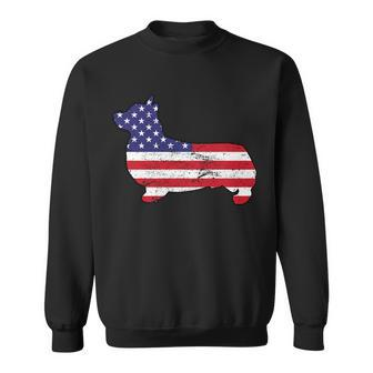 American Corgi Tshirt Sweatshirt - Monsterry UK